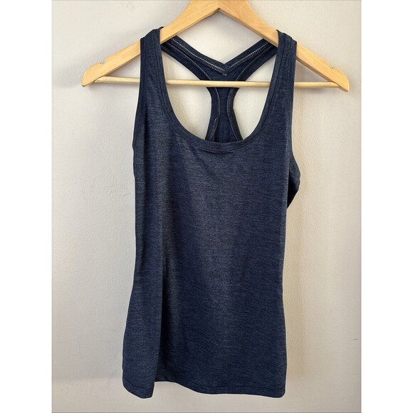 Yogalicious Women’s Blue Racerback Tank Top Size Small Athletic Workout Yoga - Picture 1 of 6